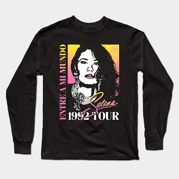 92 Tour Date And Beautiful Women Long Sleeve T-Shirt by Kory248